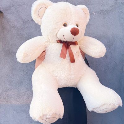 Плюшевый медведь 120 см бежевый Феликс