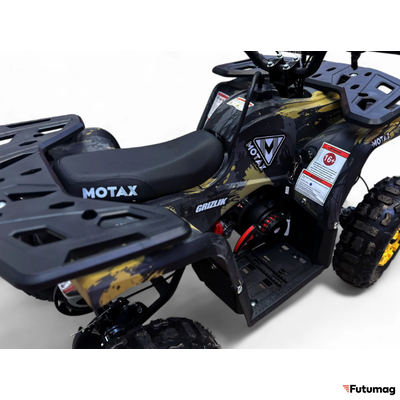 Квадроцикл Motax GRIZLIK MIDI ES BW желтый