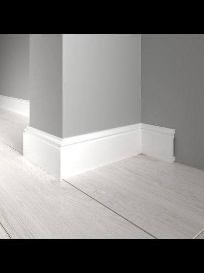 Напольный плинтус Decor-Dizayn 701-115, влагостойкий, ударопрочный, 2,4 метра