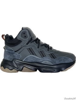 Adidas Ozzwego Grey/Серые (с мехом) Мужские (41-45)