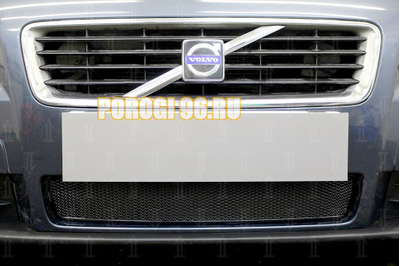 Защита радиатора Volvo C30 2006-2010 black PREMIUM