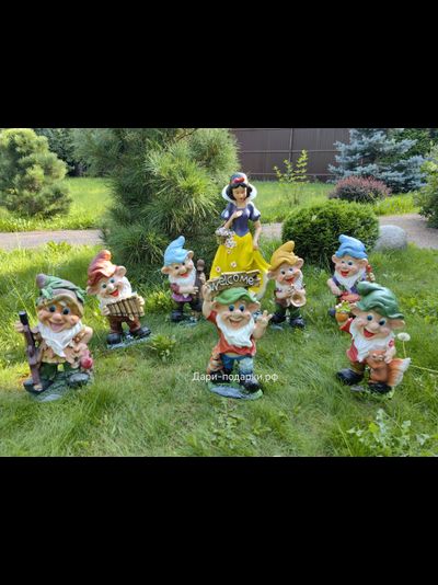 Гном с белкой и табличкой WELCOM 42*25см  1,9кг   полистоун Россия  2598/016794*