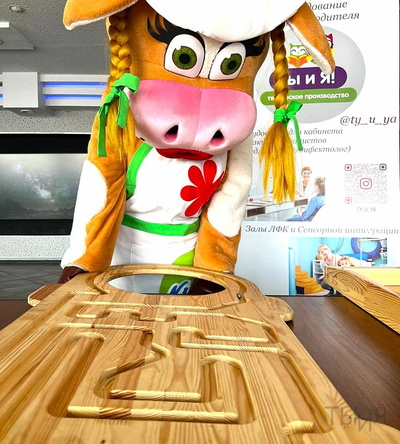 Развивающий модуль "Путаница" (лабиринт на шею)