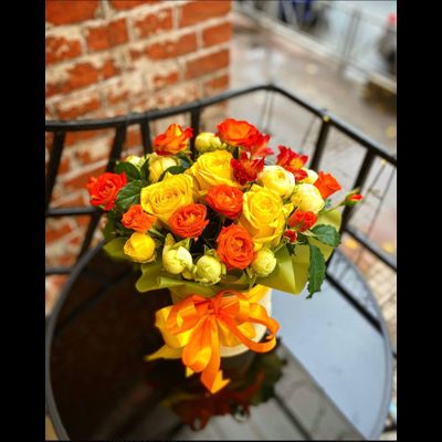 Корзинка с цветами