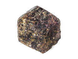 Гранат Альмандин кристалл, Россия, Кольский п-ов, Тахлинтуайв гора (36*30*25 мм, 68 г) №26354