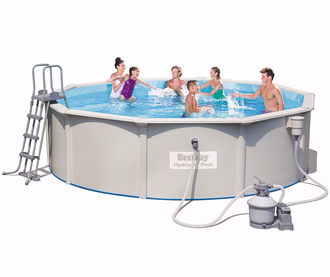 Стальной бассейн Hydrium Pool Set 460х120 см, 17430 л., / арт. 56384