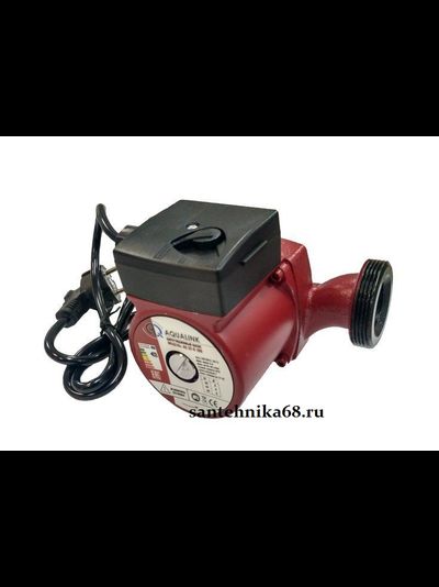 Насос циркуляционный AQUALINK 25-4 25-6 25-8 32-4 32-6 32-8 180мм с гайками в комплекте