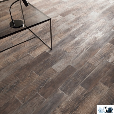 Керамогранит Керама марацци Браш Вуд коричневый темный 10 х 40 см, SG401300N, под дерево