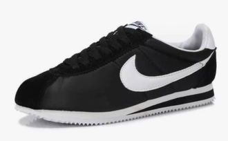 Nike Cortez Classic (Черные) Арт 3 сбоку