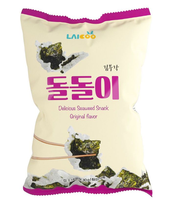 Корейские ДОЛДОРИ чипсы с водорослями