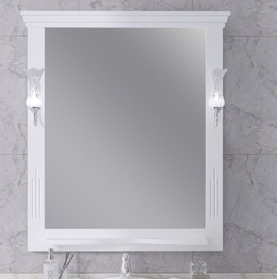 Мебель для ванной Opadiris Риспекто 85 белый матовый