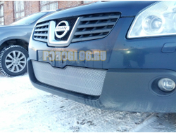 Защита радиатора Nissan Qashqai 2006-2010 chrome