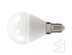 LED-лампа с цоколем Е14 шарик  G45  220V  7W  4000к