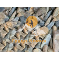 Медовый мрамор галтовка, фракция 10-20 мм