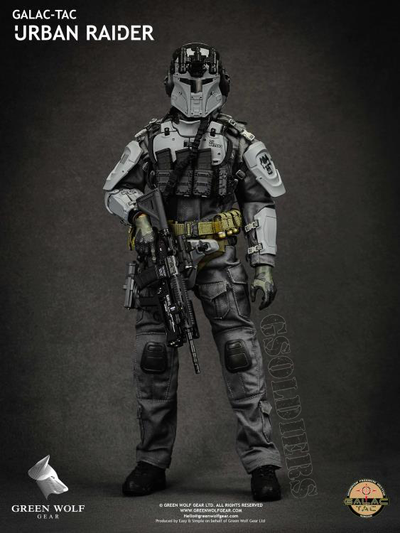 КОЛЛЕКЦИОННАЯ ФИГУРКА 1/6 scale GALAC-TAC URBAN RAIDER - Green Wolf Gear