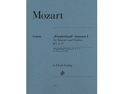 Mozart: "Wunderkind" Sonatas volume I, KV 6-9 for Piano and Violin