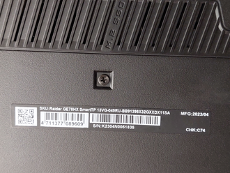 MSI GE78 HX RAIDER HX Smart Touchpad 13VG-049RU ( 17.3 WQXGA IPS 240Hz i9-13980HX RTX4070 (8Gb) 32Gb 1TB SSD )