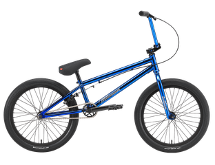 Blue bmx hotsell