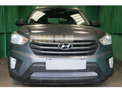 Защита радиатора Hyundai Creta 2016-... chrome