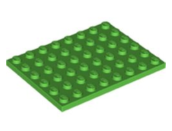 Plate 6 x 8, Bright Green (3036 / 6340684)