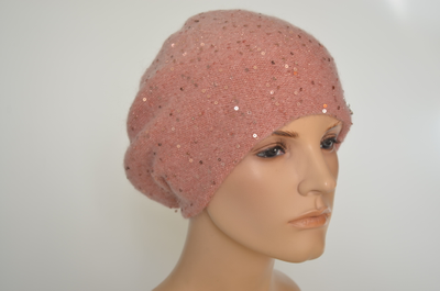 Итальянский берет с пайетками