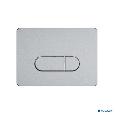 Кнопка AQUAZIA для инсталляции NOVUM D2 (Матовый хром)