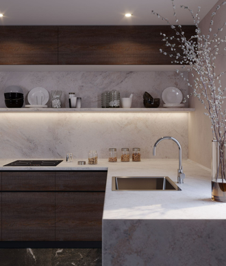 Столешница 3050x600x40 1U 8260 Нова Канту