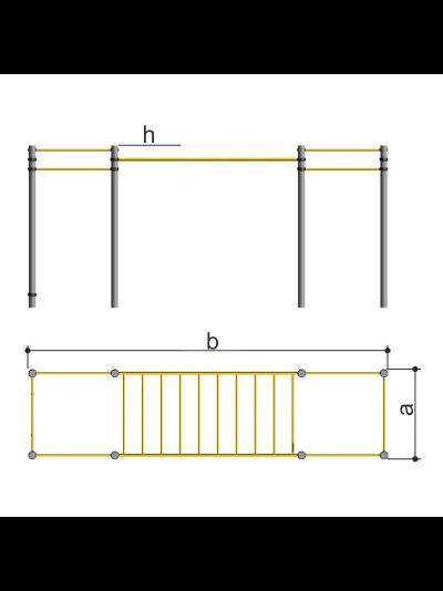 Спортивное оборудование для Workout Romana 501.16.01
