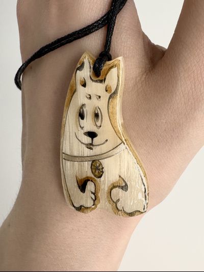 Кулон из камня селенит в ассортименте