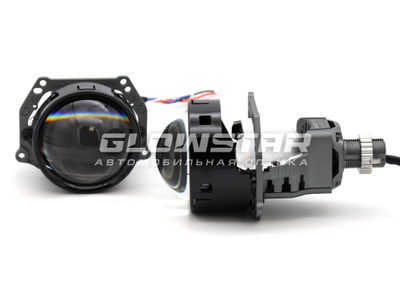 Билед модули Sariti S7 3.0 дюйма, 2 чипа, 5500К, 12V, 49W/58W, крепление 3R и съемное гаечное (комплект, 2шт)