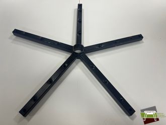 Крестовина металлическая под деревянные накладки