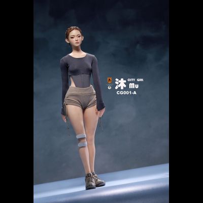 Городская девчонка Мю - Коллекционная фигурка 1/6 City Series NO.1 City girl Mu (CG001-A) - Mr.Z