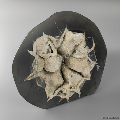 Септария, кальцит и барит. Россия. 315*290*80мм