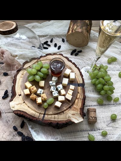 спил со стеклянным клошем S