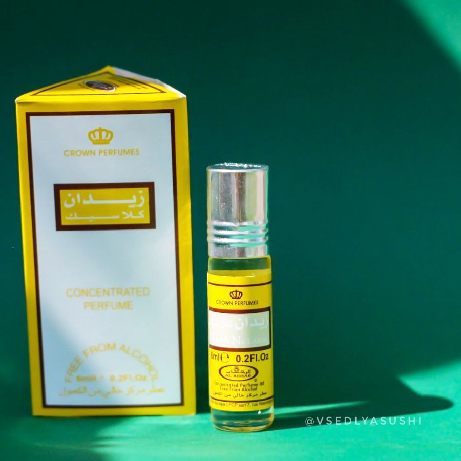 Мужские масляные духи ZIDAN CLASSIC Al-Rehab Concentrated Perfume (ОАЭ) 6 мл
