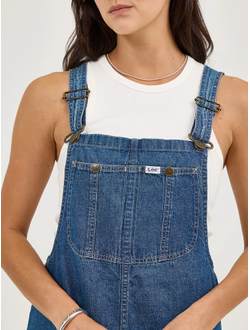 Платье-комбинезон Lee® Women's Loose Bib Denim Overall Dress