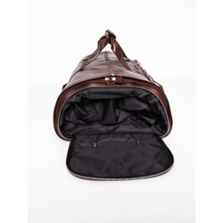 Кожаный портплед / дорожная сумка Milano Premium 
brown (арт. 4035-53)