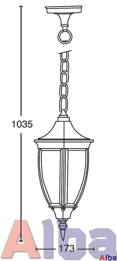 Coventry 91505 Парковый светильник