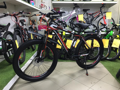 Agressor 26 3.0 (полуфэт) (алюминий, 21скорость, диск., мех. тормоза)