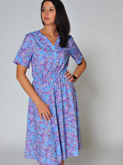 Платье: 473-0523 листья