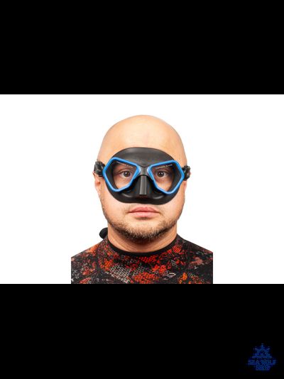 Маска для дайвинга Scuba Brothers TRITON BLACK/BLUE