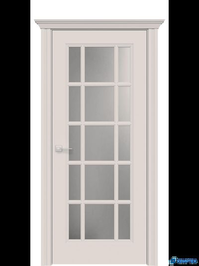 Дверь остеклённая с покрытием ПВХ Европа 1.3 ПО купить в Челябинске | КВИРТЕК