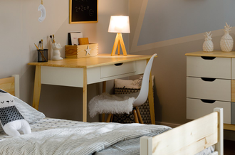 Стол-консоль письменный ТК №2 из массива сосны 100 Х 60 Х 75 см