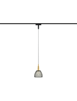 Светильник светодиодный трековый для шинопровода Magnetic Ultra Slim GV 1656 BK/GD черный/золото IP20 9W 4200K 48V 24° D115*1500