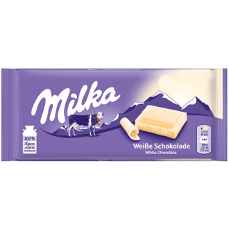 Milka White Chocolate 100G (22 шт)