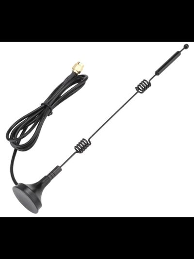Уличная антенна WiFi (2,4/5 Ггц) с кабелем 3 метра и с магнитным основанием. (Разъём SMA Male) для систем беспроводного видеонаблюдения (усиление 11 Дб)