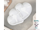 Форма для муссовых десертов и выпечки Доляна «Влюблённые сердца», 27×17 см, цвет белый