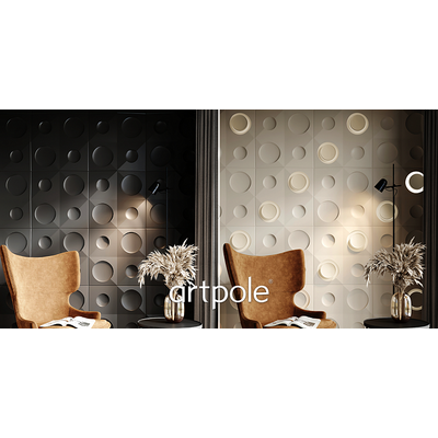 Гипсовая панель BALANCE platinum артикул M-0084pl