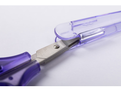 Ножницы "Gamma" ROS-01 для рукоделия в блистере 83 мм фиолетовые