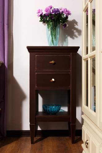 Тумба Бьерт 1-44 из массива сосны на высоких ножках  52 х 33 х 96 см